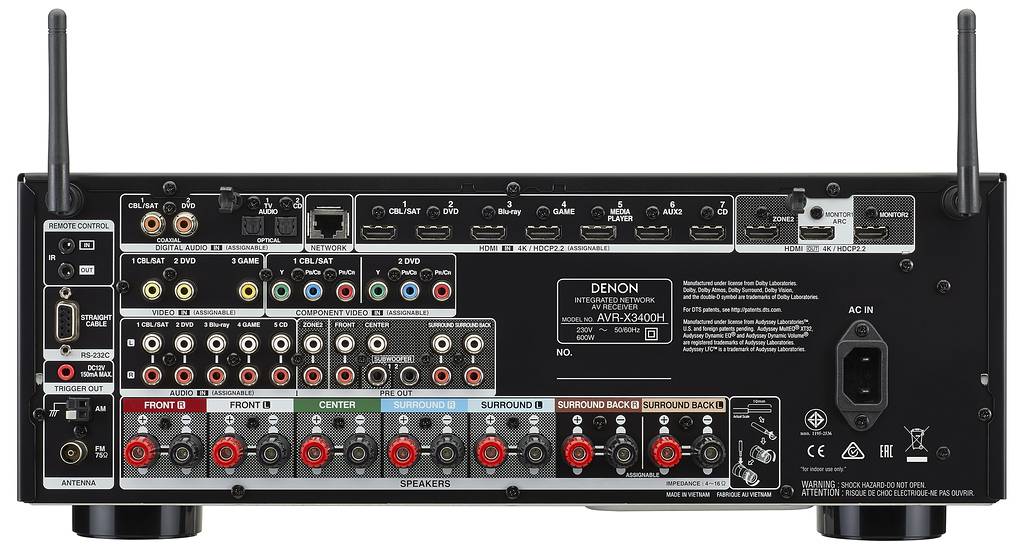 Denon AVR-X3400H