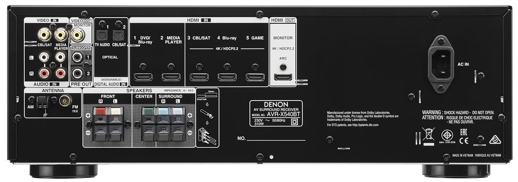 Denon AVR-X540BT