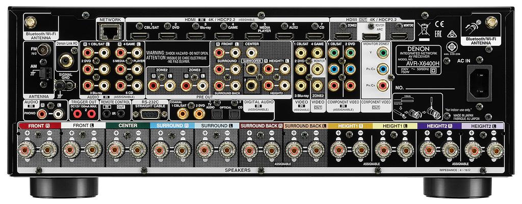 Denon AVR-X6400H i AVR-X4400H