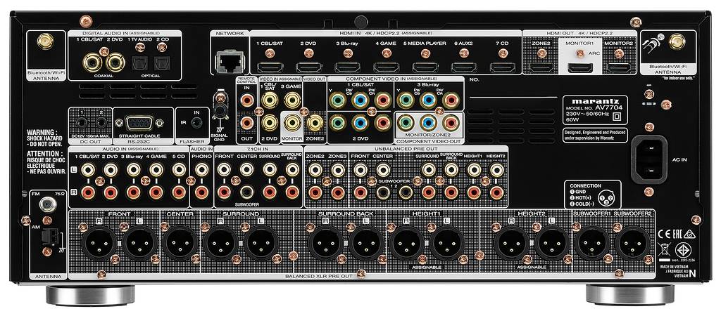 Marantz SR7012 i AV7704