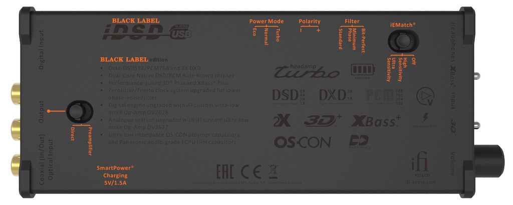 iFi Audio iDSD Micro Black Label