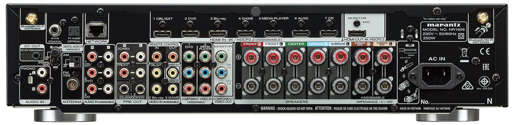 Marantz NR1609 i NR1509