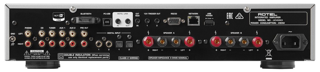 Rotel A14MKII, RA-1572MKII i RA-1592MKII