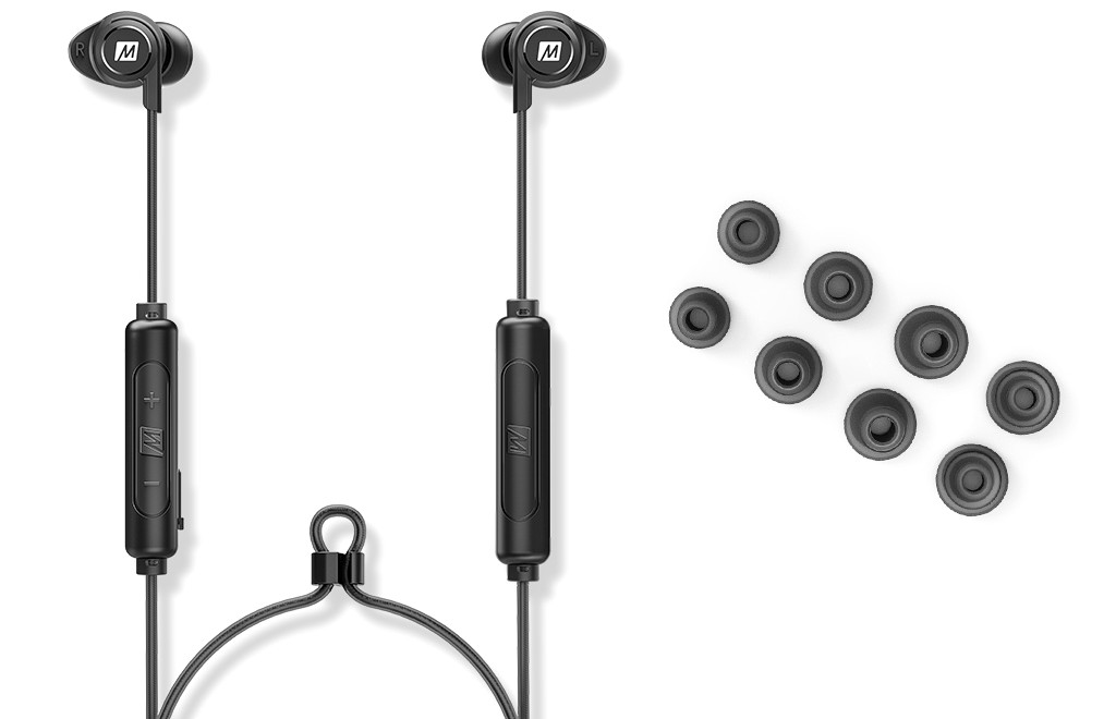 Sportowe dokanałówki z Bluetooth 5.0 i IPX5 - MEE Audio M9BG2