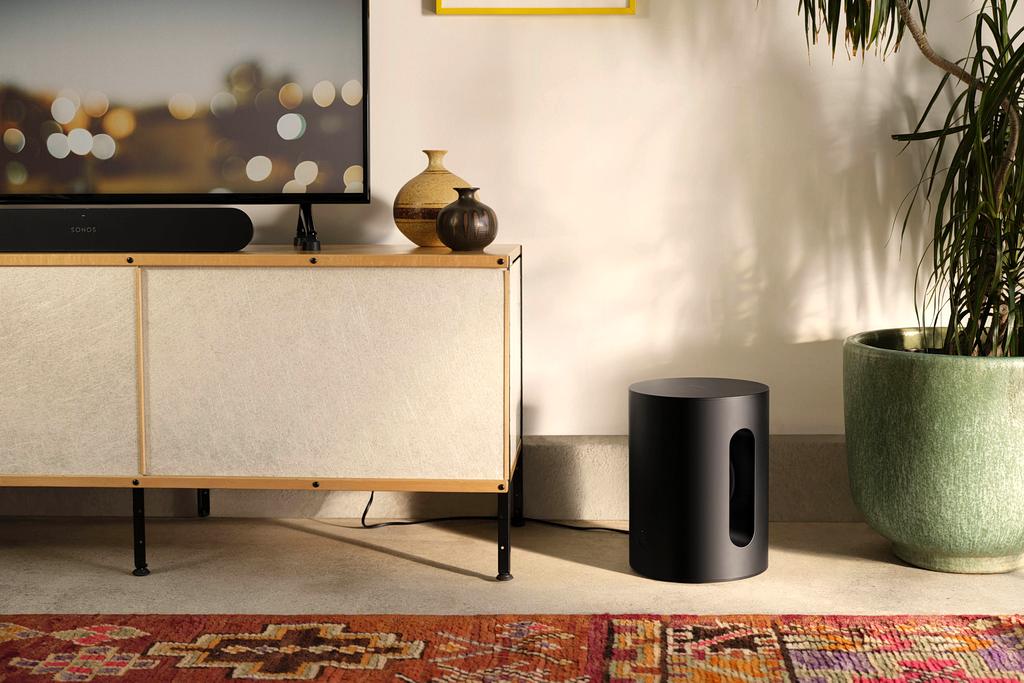 Cylindryczny subwoofer o dużej mocy - Sonos Sub Mini
