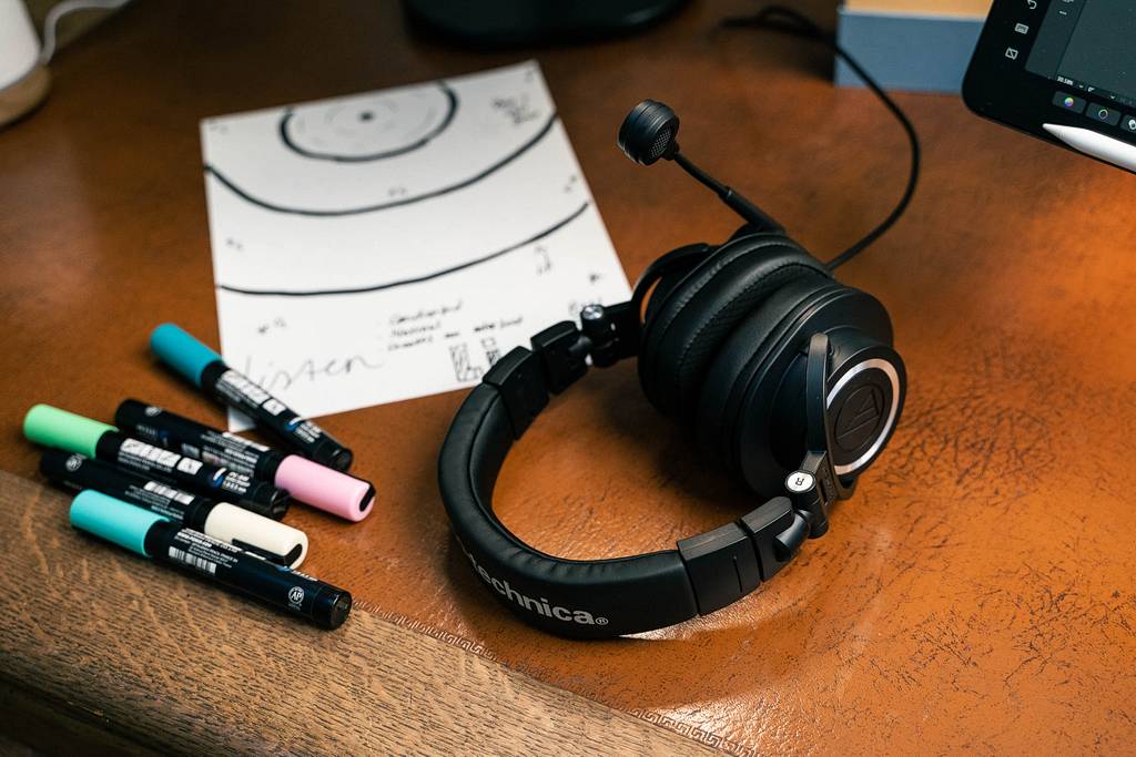 Słuchawki dla YouTuberów - Audio-Technica ATH-M50xSTS