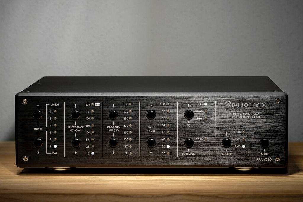 Phono stage dla zawodowców - Violectric PPA V790