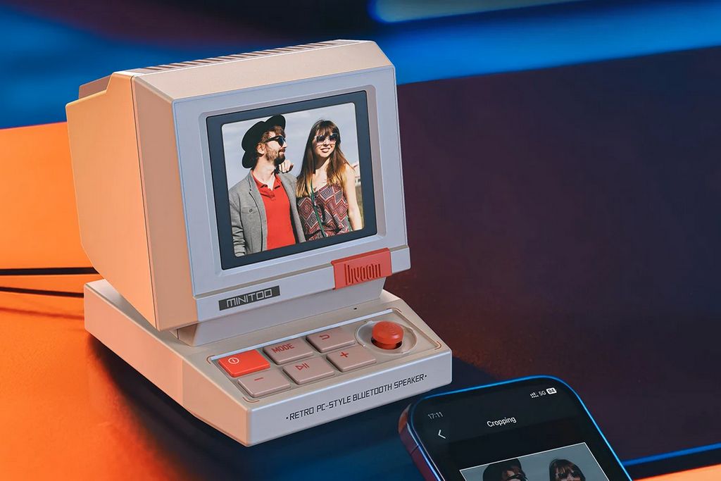 Głośnik w formie mini retro peceta i gamingowy soundbar - Divoom Mini Too i D-Base