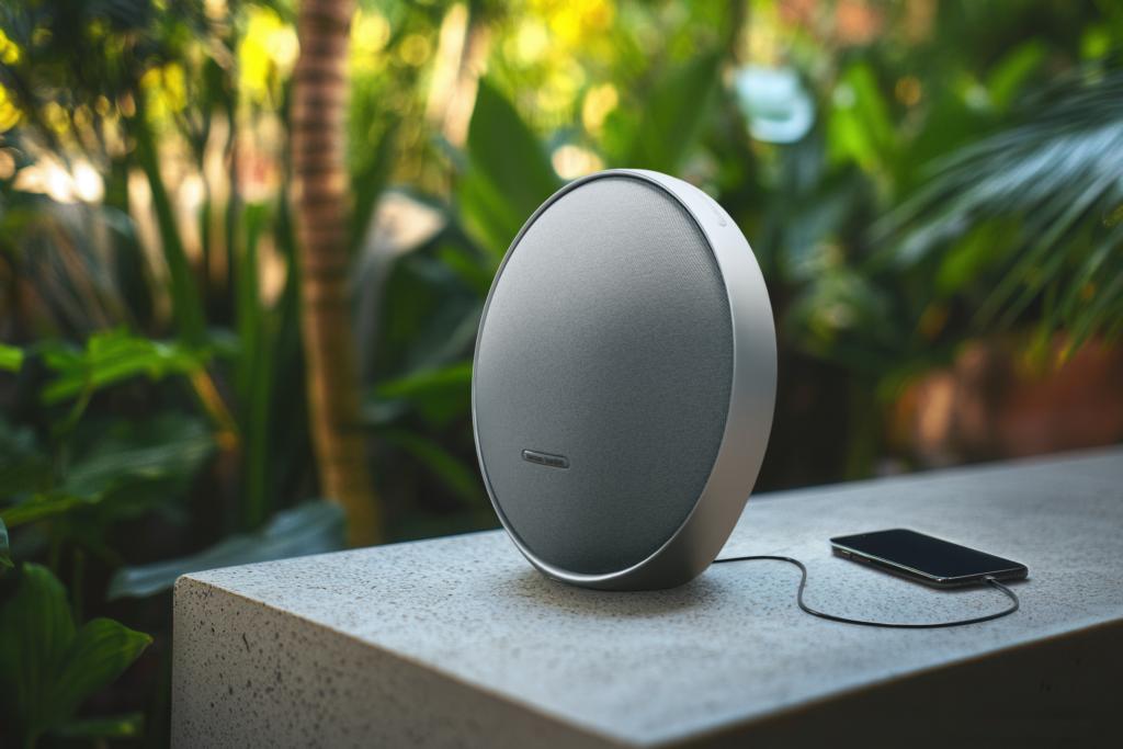 Elegancki głośnik z automatyczną korekcją akustyki pomieszczenia - Harman Kardon Onyx Studio 9
