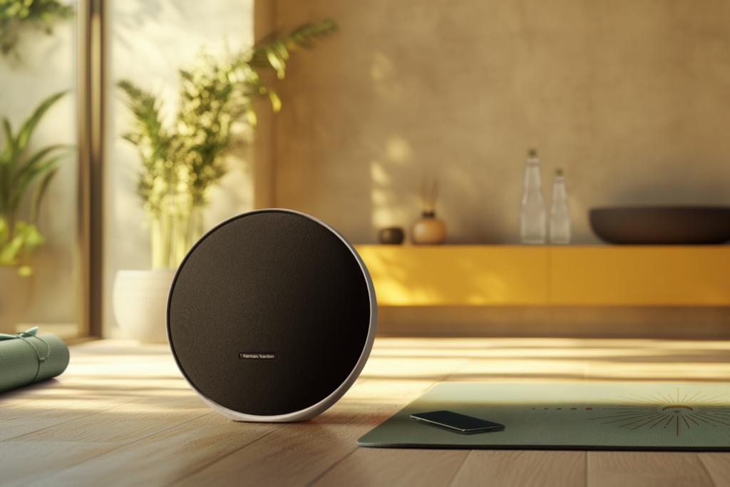 Elegancki głośnik z automatyczną korekcją akustyki pomieszczenia - Harman Kardon Onyx Studio 9