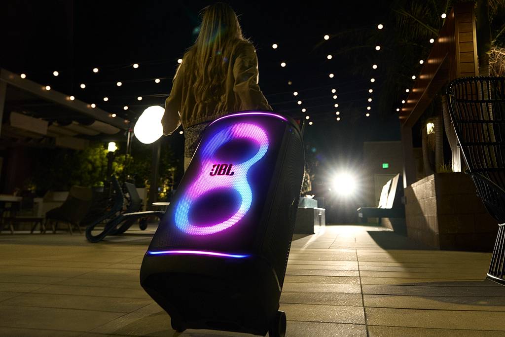 Głośnik z technologią AI Sound Boost - JBL PartyBox 520