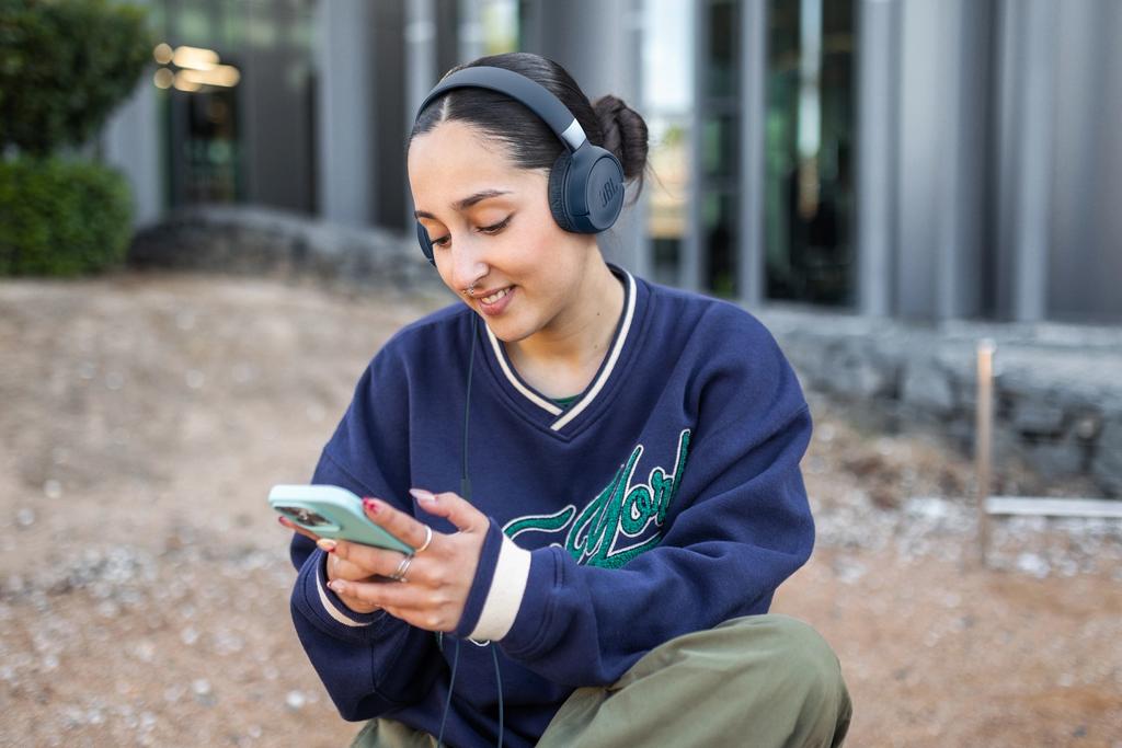 Dźwięk hi-res dzięki połączeniu USB-C - JBL Tune 520C