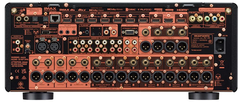 Referencyjna dzielonka do kina - Marantz AV 20 i AMP 20