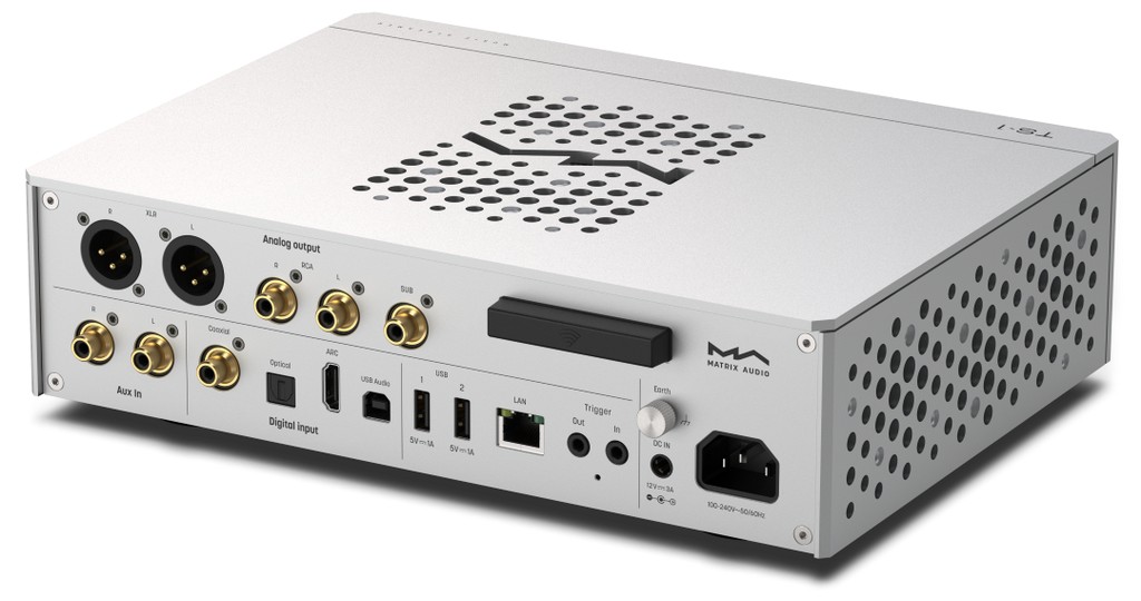 Streamer ze wzmacniaczem słuchawkowym - Matrix Audio TS-1