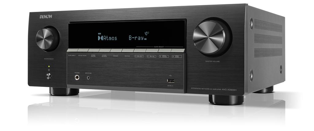 Dwa amplitunery z serii X - Denon AVR-X2900H DAB i AVC-X3900H