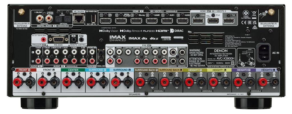 Dwa amplitunery z serii X - Denon AVR-X2900H DAB i AVC-X3900H