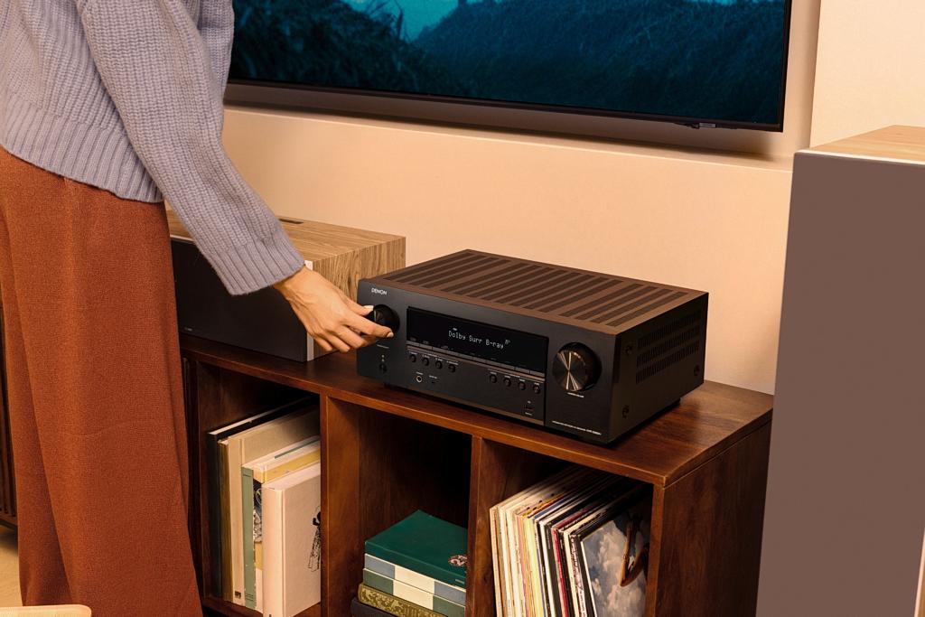 7.2-kanałowy amplituner z funkcjami gamingowymi - Denon AVR-S980H