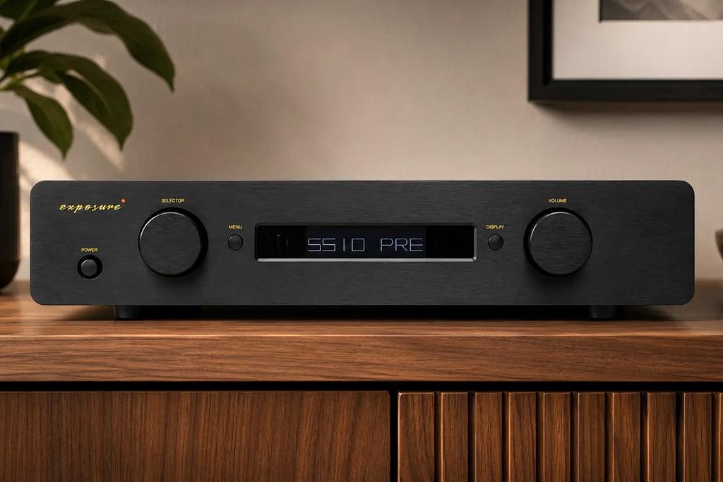 Modułowe centrum dowodzenia dla systemu dzielonego - Exposure 5510 Pre-Amplifier