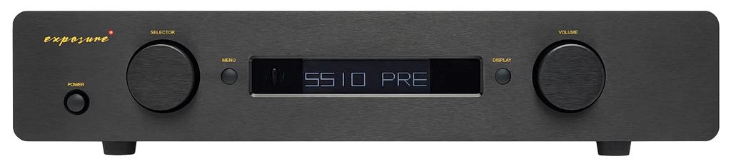 Modułowe centrum dowodzenia dla systemu dzielonego - Exposure 5510 Pre-Amplifier