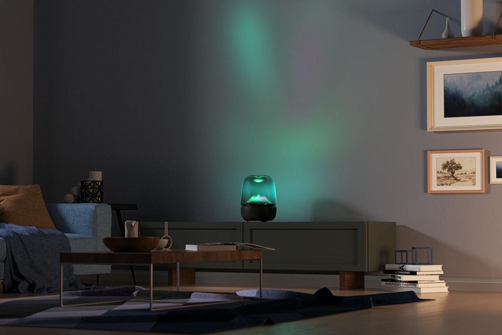 Głośnik, który łączy światło i dźwięk - Harman Kardon Aura Studio 5