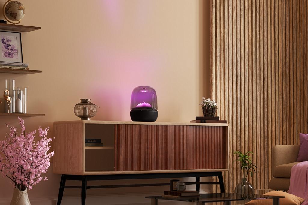 Głośnik, który łączy światło i dźwięk - Harman Kardon Aura Studio 5