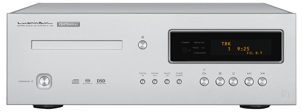 Jubileuszowy flagowiec dla płyt i plików - Luxman D-100 Centennial
