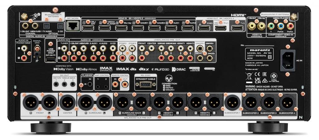 Kinowy zestaw klasy referencyjnej - Marantz AV 30 i AMP 30