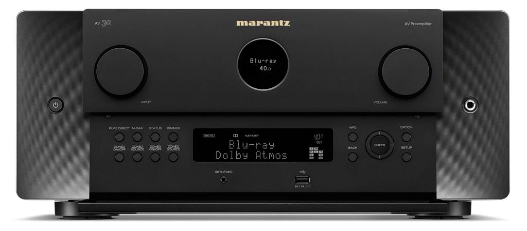 Kinowy zestaw klasy referencyjnej - Marantz AV 30 i AMP 30