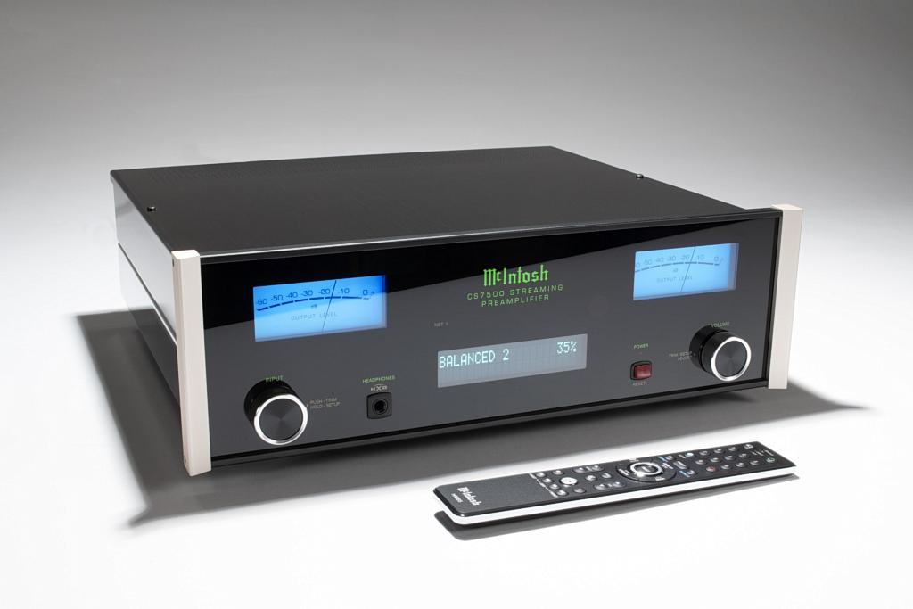 Streamer, DAC i przedwzmacniacz w jednym - McIntosh CS7500