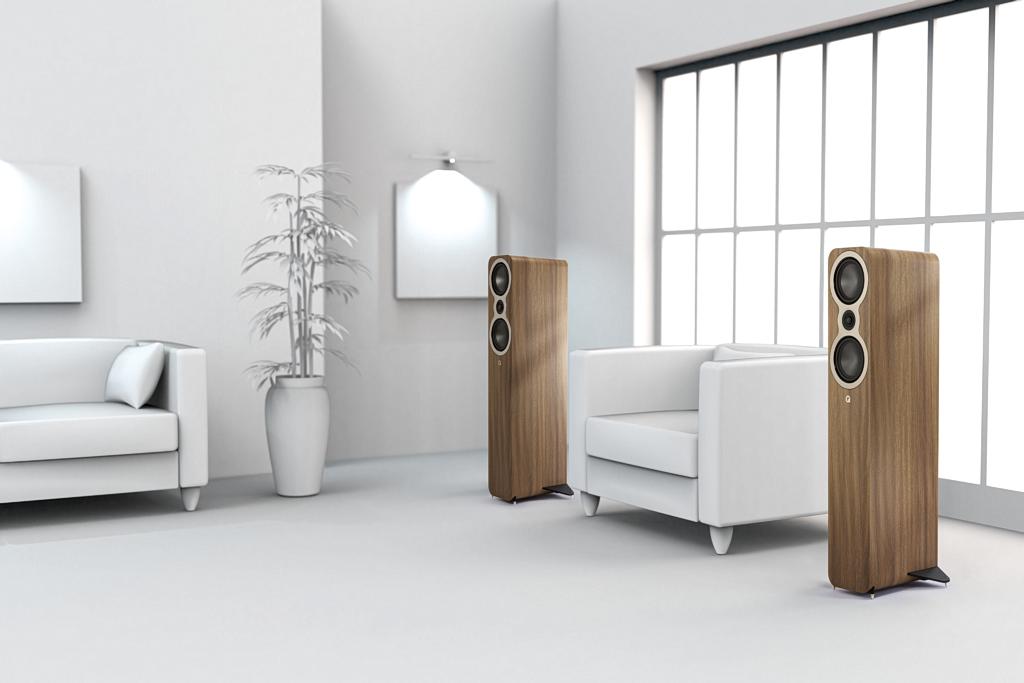 Mniejsza podłogówka w rodzinie - Q Acoustics 3040c