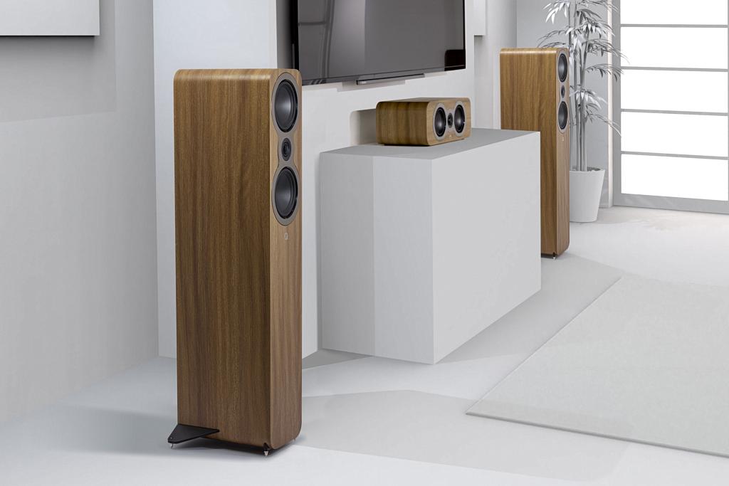 Mniejsza podłogówka w rodzinie - Q Acoustics 3040c