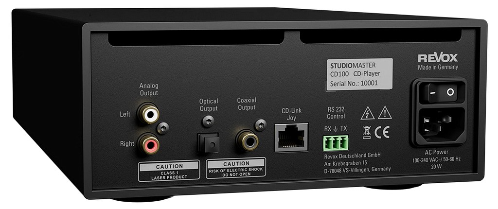 Kompaktowy odtwarzacz CD do firmowego ekosystemu - Revox Studiomaster CD100