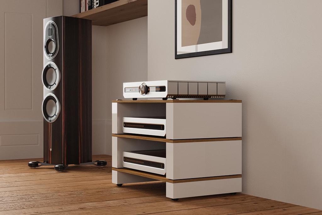 Przedwzmacniacz sieciowy i końcówka mocy z wysokiej półki - Roksan Caspian 4G Streaming Pre-Amplifier i Power Amplifier