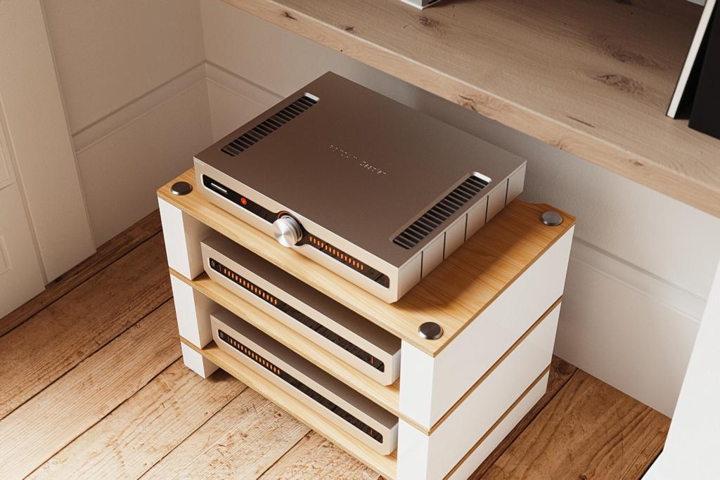 Przedwzmacniacz sieciowy i końcówka mocy z wysokiej półki - Roksan Caspian 4G Streaming Pre-Amplifier i Power Amplifier