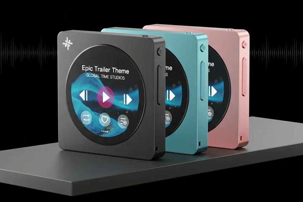 Przenośny odtwarzacz z dwoma przetwornikami - Snowsky Disc