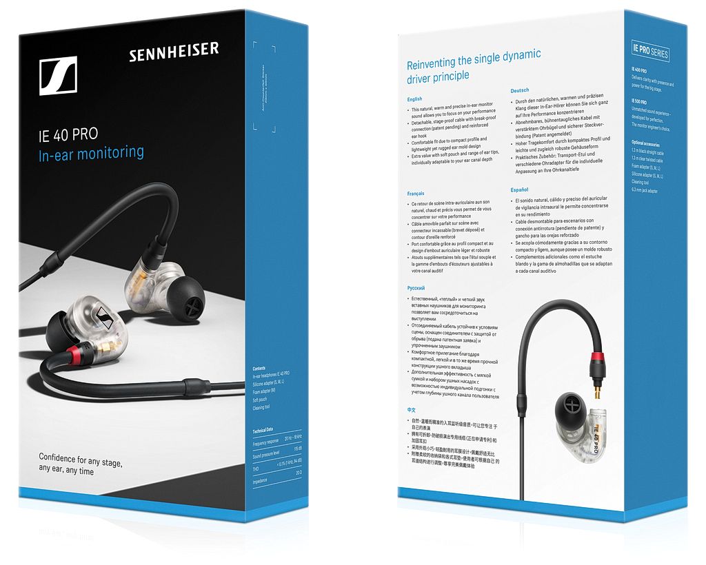 Sennheiser IE 40 PRO